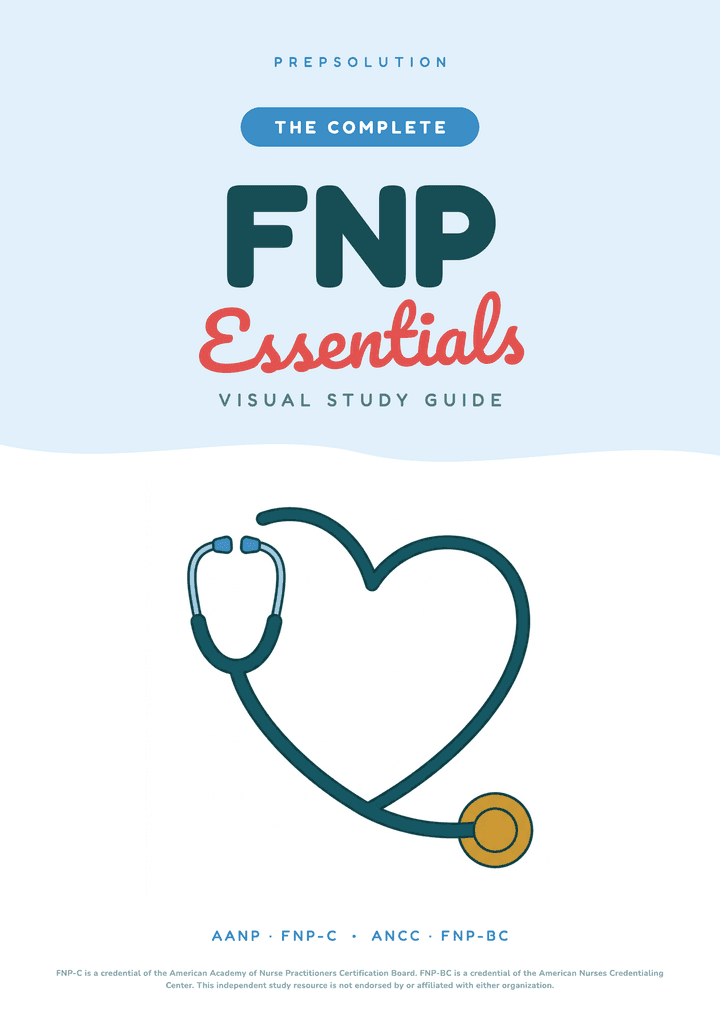 FNP Essentials — The Complete Visual Study Guide book cover